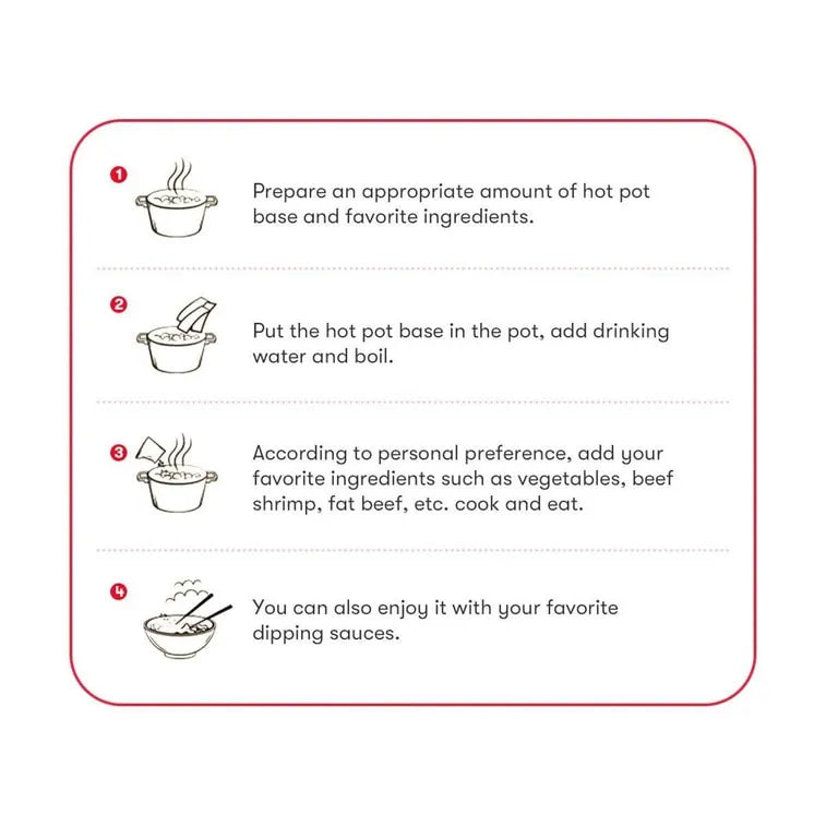 (Bulk price available) Tomato Hot Pot Soup Base, 7.1oz