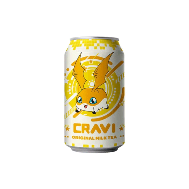 (Bulk price available) Cravi-Digimon Patamon Milk Tea Original Flavor